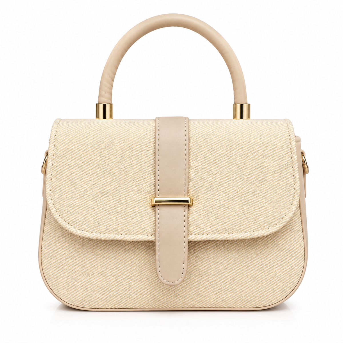 Luna Ivory Handbag