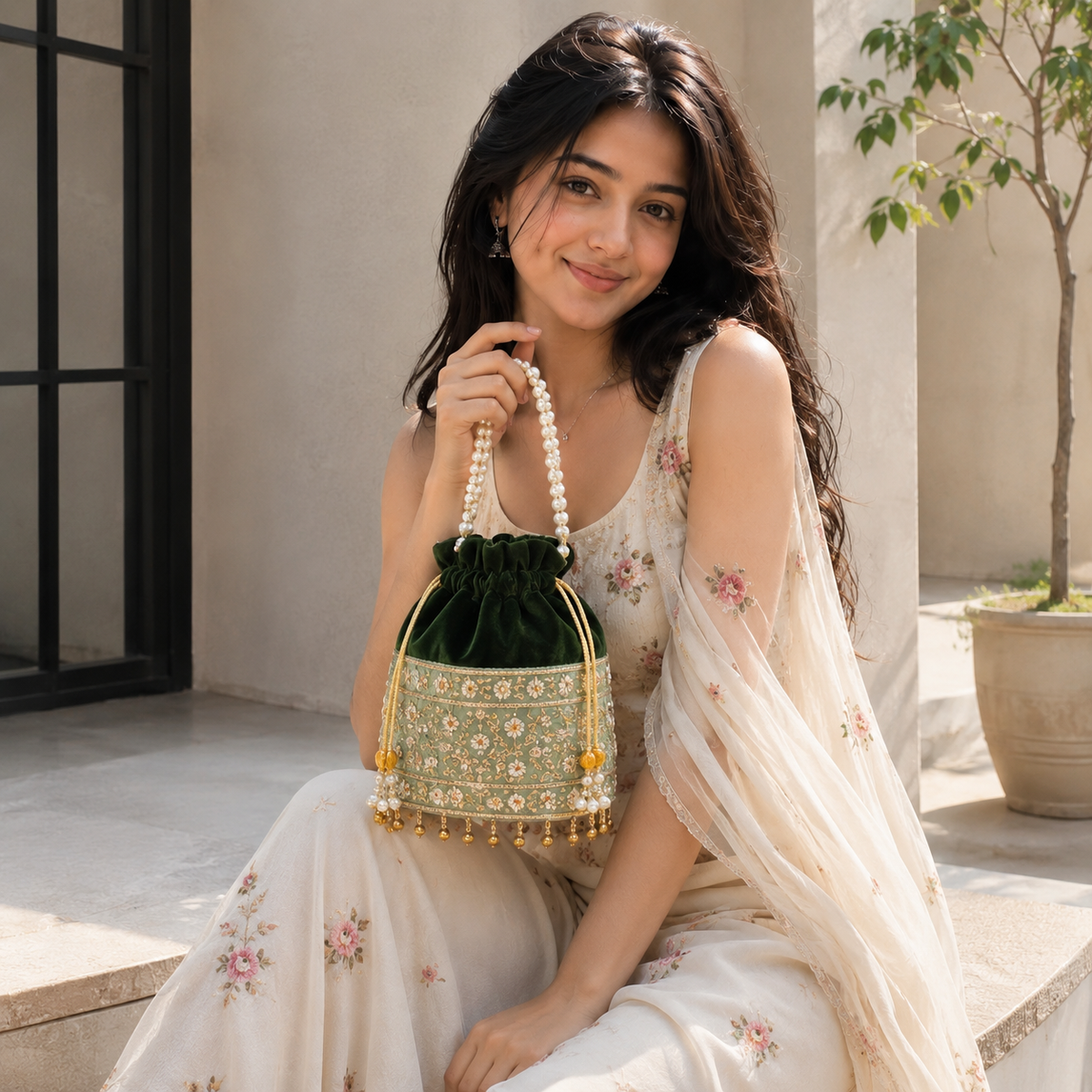 Royal Zari Potli