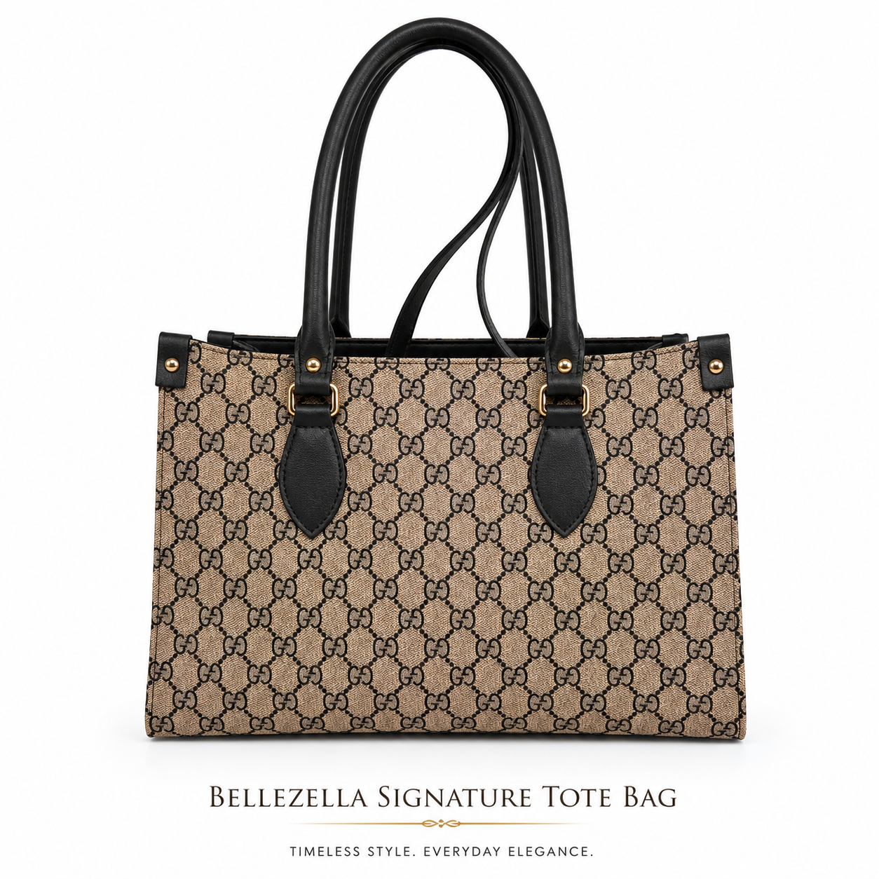Signature Monogram Tote Bag